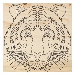 Доска для выжигания «Тигр» 