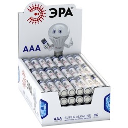 Батарейка AAA ЭРА LR03-4S promo-box (упаковка 96 шт) 5055945537512 