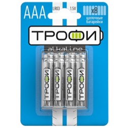 Батарейка AAA LR03 1.5V Трофи (упаковка 8шт) 5055398692363 