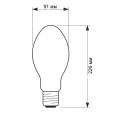 Лампа ртутная ДРВ Philips ML 250W 225-235V E40 бездроссельная 