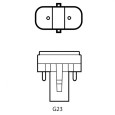 Лампа бактерицидная Osram HNS S 5W 2P G23 L108mm специальная безозоновая 