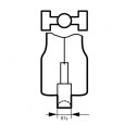 Лампа галогенная линейная Osram 64684 ECO Haloline 48W (60W) 220V R7s 74.9mm 