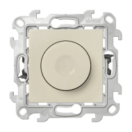 Светорегулятор поворотный 450 Вт Simon Simon 24 Слоновая кость (в сборе) 