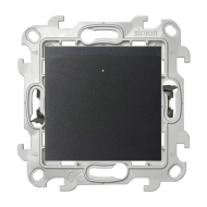 Выключатель карточный Simon Simon 24 Графит (в сборе) 