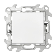 Кнопка (выключатель без фиксации) Simon Simon 24 Белый (в сборе) 