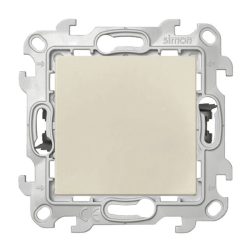 Кнопка (выключатель без фиксации) Simon Simon 24 Слоновая кость (в сборе) 