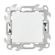 Выключатель одноклавишный с подсветкой Simon Simon 24 Белый (в сборе) 