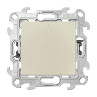 Выключатель одноклавишный с подсветкой Simon Simon 24 Слоновая кость (в сборе) 