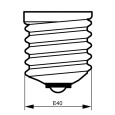 Лампа натриевая Osram VIALOX NAV-T-250W SUPER 4Y E40 (4050300631783) 