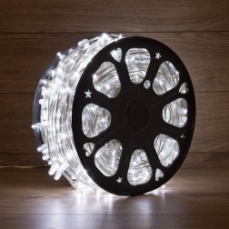 Гирлянда LED ClipLight 12 V, прозрачный ПВХ, 150 мм, цвет диодов белый 