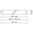 Люминесцентная лампа для хлебобулочных изделий T8 Sylvania F36W FOODSTAR BREAD 2300K G13, 1200 mm 