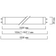 Люминесцентная лампа для хлебобулочных изделий T8 Sylvania F58W FOODSTAR BREAD 2300K G13, 1500 mm 