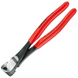 Кусачки торцевые Knipex 140мм особой мощности фосфатированные с однокомпонентными рукоятками 