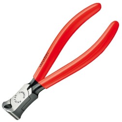 Кусачки торцевые Knipex 130мм фосфатированные с однокомпонентными рукоятками 