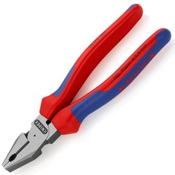 Пассатижи комбинированные Knipex 180мм особой мощности с двухкомпонентными рукоятками 