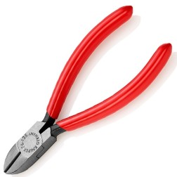 Кусачки боковые Knipex 125мм фосфатированные с однокомпонентными рукоятками 