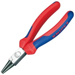 Круглогубцы прямые Knipex 140мм фосфатированные с двухкомпонентными рукоятками 