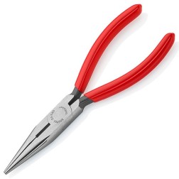 Длинногубцы прямые с режущими кромками Knipex 160мм фосфатированные с однокомпонентными рукоятками 