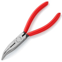 Длинногубцы изогнутые с режущими кромками Knipex 160мм фосфатированные 