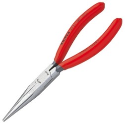 Длинногубцы телефониста Knipex 160мм фосфатированные с однокомпонентными рукоятками 