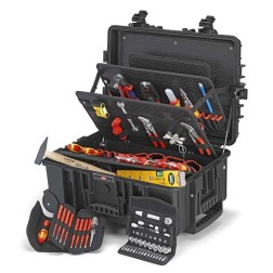 Чемодан с инструментом Knipex Robust45 Elektro 63 предмета 