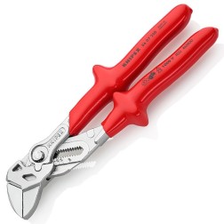 Клещи переставные-гаечный ключ Knipex VDE 1000V 2 дюйма 52мм хромированные 1-к ручки L-250мм 