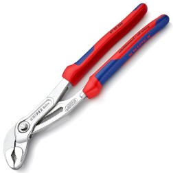 Клещи переставные Knipex Cobra 2 3/4 дюйма 70мм хромированные 2-к ручки L-300мм 