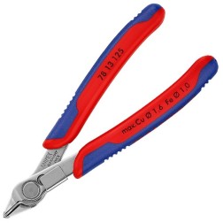 Прецизионные кусачки Knipex 125мм для электроники с зажимом для проволоки 