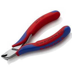 Кусачки торцевые Knipex для электроники губки 15° малая фаска 120мм 