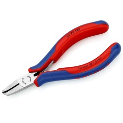 Кусачки торцевые Knipex для электроники узкие губки 35° малая фаска 120мм 