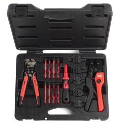 Универсальный набор для резки, снятия изоляции, опрессовки, и монтажа проводов с диэлектрическими би  Универсальный набор для резки, снятия изоляции, опрессовки, и монтажа проводов с диэлектрическими би