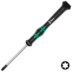 Отвертка звездочка TORX TX 2 x 40mm для электроники Wera Kraftform Micro 2067 