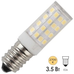 Лампа светодиодная ЭРА LED T25-3,5W-CORN-827-E14 теплый свет 732882 