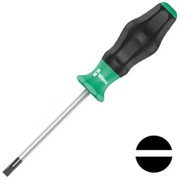 Отвертка плоская шлицевая 0.4 x 2.5 x 75mm Wera Kraftform Comfort 1335 