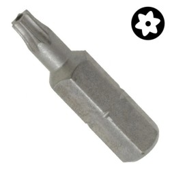 Бита звездочка с отверстием TORX BO TX 15 x 25mm Wera 867/1 Z 