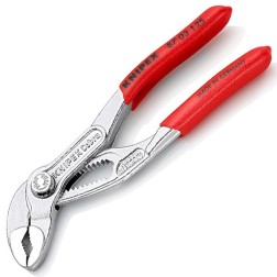 Клещи переставные Knipex Cobra 1 дюйм 27мм хромированные 1-к ручки L-125мм 