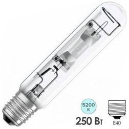 Лампа металлогалогенная Foton MH ДРИ 250W E40 WHITE 5200K 20800lm d46x256mm (МГЛ) 