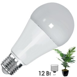 Светодиодная лампа для растений FL-LED A80 12W PLANTS RED E27 220V 80x135mm 