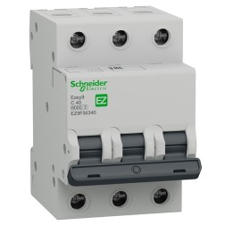 Автоматический выключатель Schneider Electric EASY 9 3П 40А С 6кА 400В (автомат) 