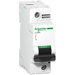 Автоматический выключатель Schneider Electric Acti 9 C120N 1П 80A C 10кА 1,5 модуля (автомат) 
