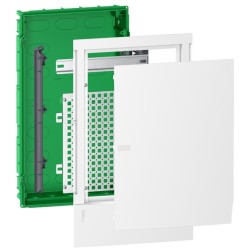 Шкаф встраиваемый мультимедийный Schneider Electric Resi9 Mini Pragma 36 модулей с белой дверью 