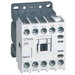 Контактор Legrand CTX3 Мини 4P 4но 16A (AC-3) 24V DC 