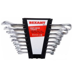 Набор ключей комбинированных 8-19 мм 8 предметов REXANT 