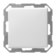 Заглушка Gira E2 Белый шелковисто-матовый (в сборе) 