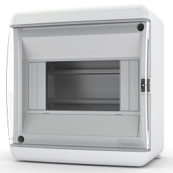 Щит навесной Tekfor 6 (1x6) модулей IP41 прозрачная дверца UNC 40-06-2 (электрический шкаф) 