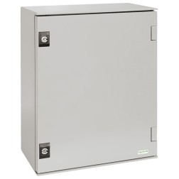 Шкаф из полиэстера IP66 Thalassa Schneider Electric 530х430х200 серый (RAL 7035) без монтажной платы 