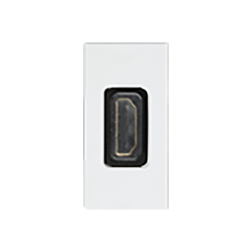 Розетка HDMI Simon Neos 27 Белый (в сборе) 