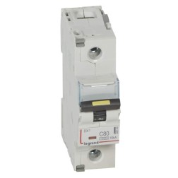 Автоматический выключатель Legrand DX3 1П C80A 10kA/16kA 1,5 модуля (автомат) 