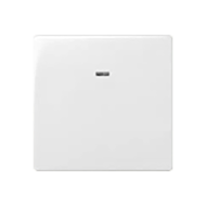 Выключатель одноклавишный с подсветкой Simon Neos 27 Белый (в сборе) 