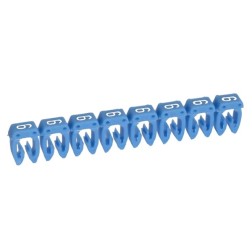 Маркер для кабеля 0,15/0,5мм2 Legrand CAB3 6 синий 